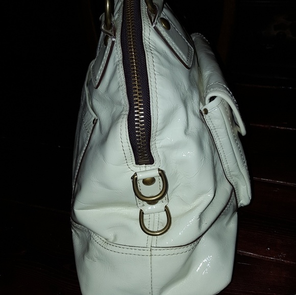 ***SOLD*** Coach Francine Domed Satchel Legacy - Picture 4 of 8
